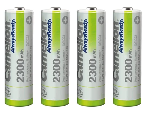 "NiMH Mignon (AA) V-Akku mit 2300 mAh - 4er Set image"