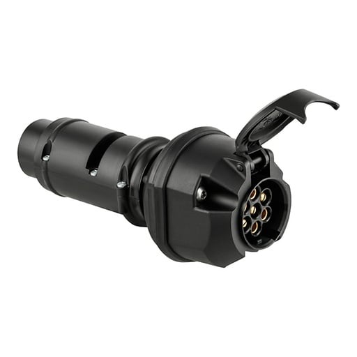 "Spannungsreduzierer 24 Volt auf 12 Volt, 7-polig PKW auf 7-polig PKW image"