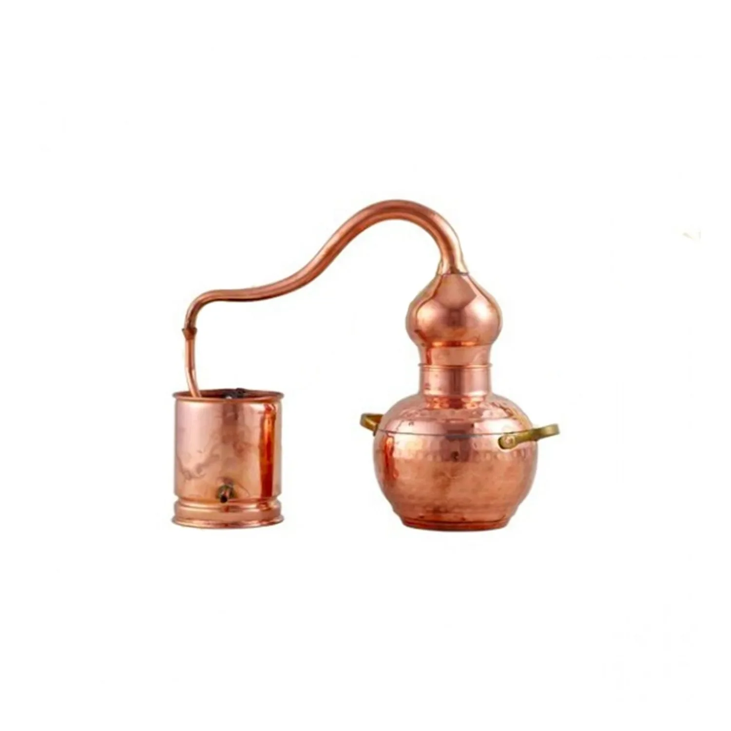 "Destille, Destilliergerät, Destillationsapparatur - Alembic, Kupfer 2L image"