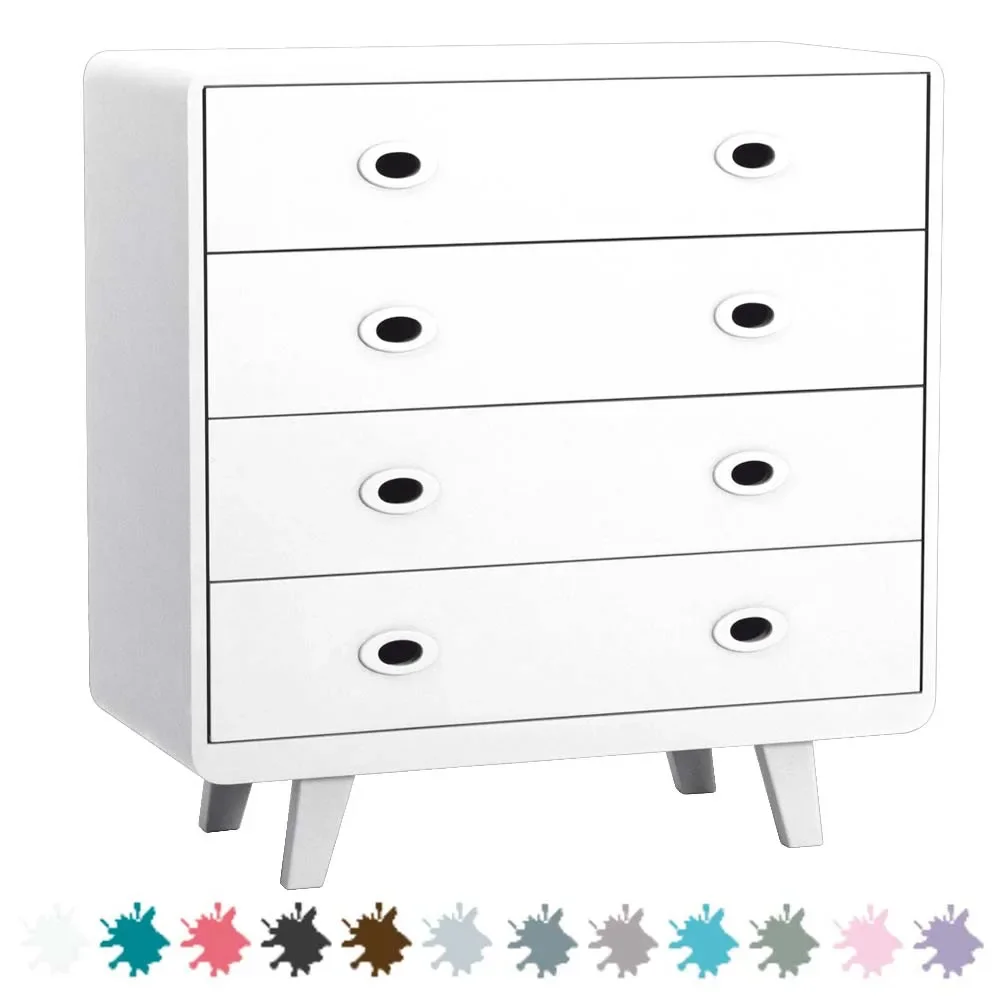 "Laurette Kommode Toi & Moi, Farbe: grau image"