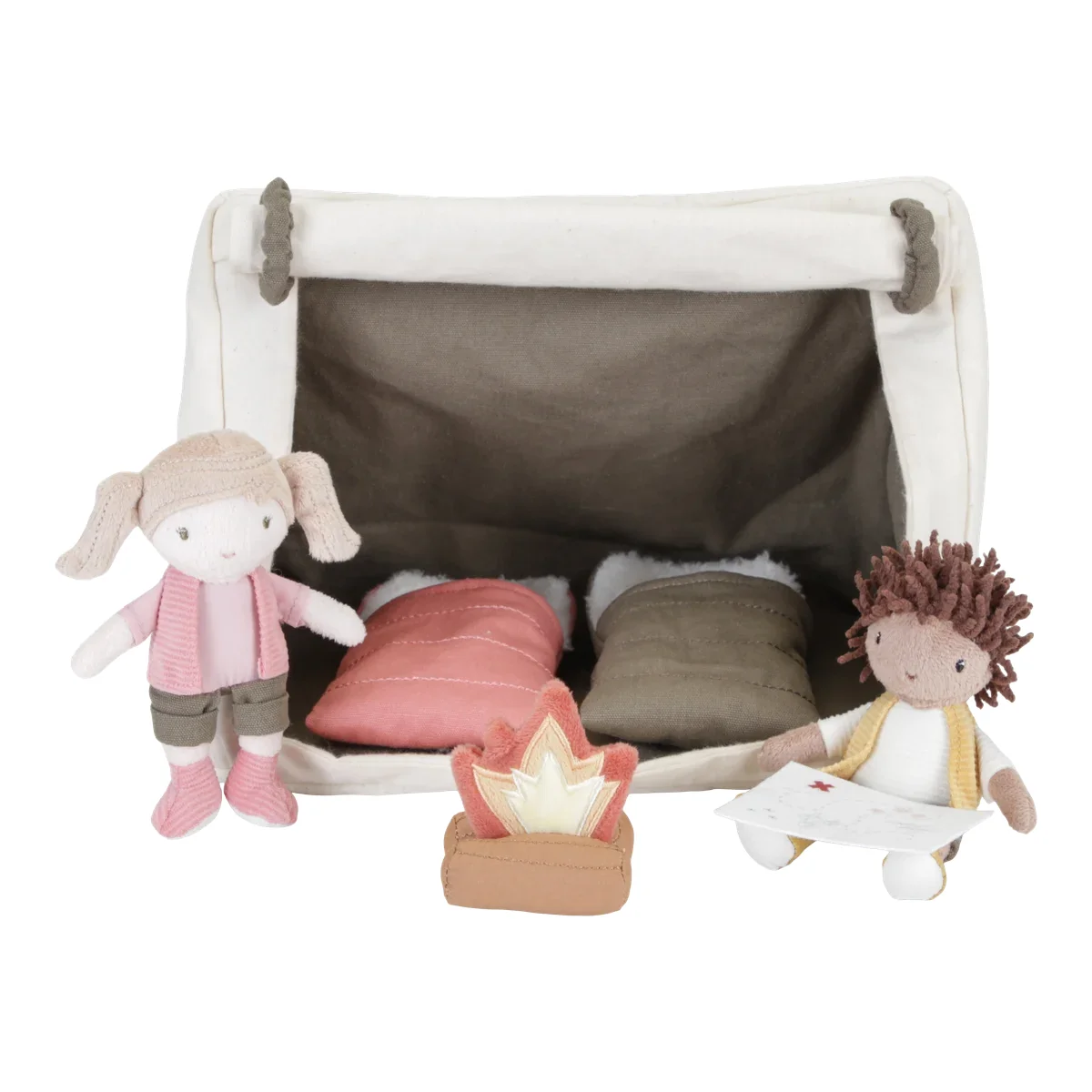 Little Dutch Puppen Camping Spielset - Jake und Anna