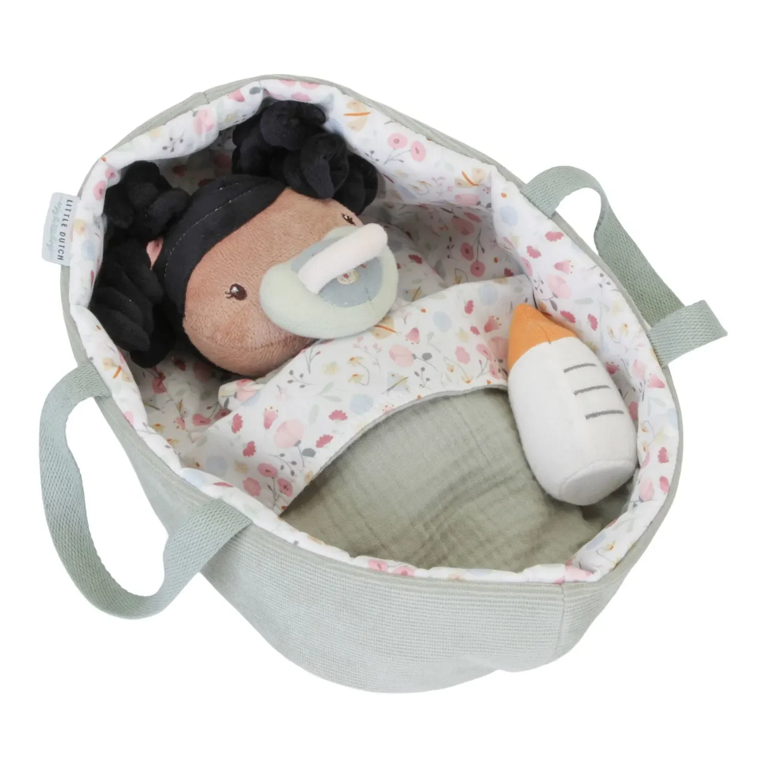 "Little Dutch Babypuppe, Stoffpuppe - Evi, zum Kuscheln und Pflegen image"