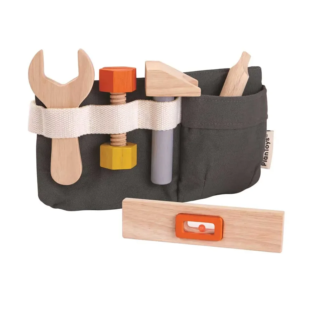 "Plan Toys Werkzeuggürtel Kinder image"