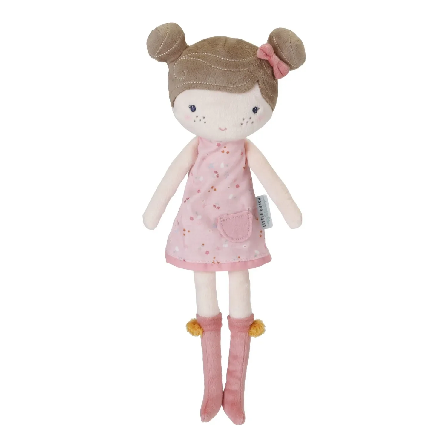 "Little Dutch Stoffpuppe, Kuschelpuppe - Rosa, 35 cm image"