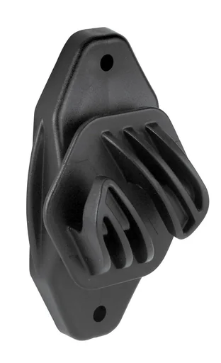 "Seilisolator "Euro Cord", Farbe schwarz, 10 Stück im Beutel image"