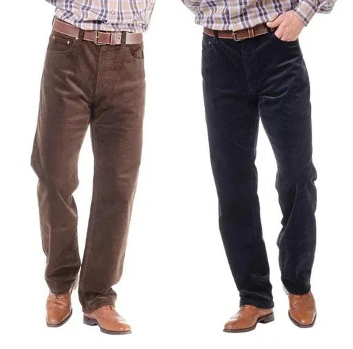 "Cordhose im 5 Pocket Stil, Farbe braun, Gr. 48 image"