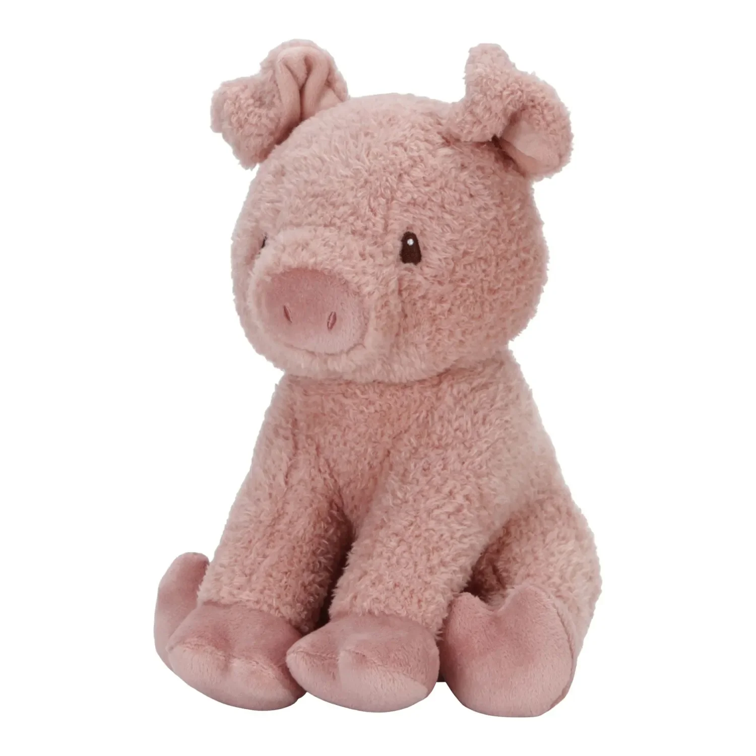 "Little Dutch Kuscheltier, Plüschtier, Stofftier Schwein - Little Farm, aus weichem Stoff - Perfekt zum Spielen & Schmusen, 25cm image"