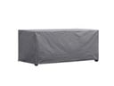 Schutzabdeckung für Gartentisch 145 x 105 x 75 cm, wasserabweisend und UV-beständig, starke Outdoor-Abdeckung gegen Regen und Schmutz, atmungsaktives Gewebematerial, geeignet für Tische bis 140 cm