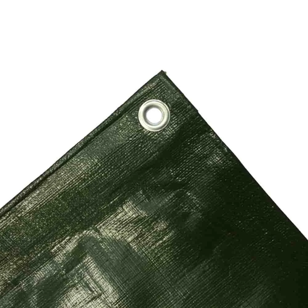 "Abdeckplane, 280 g/m², wasserdicht, reißfest, UV-stabilisiert, grün 4 x 5 (20m²) image"