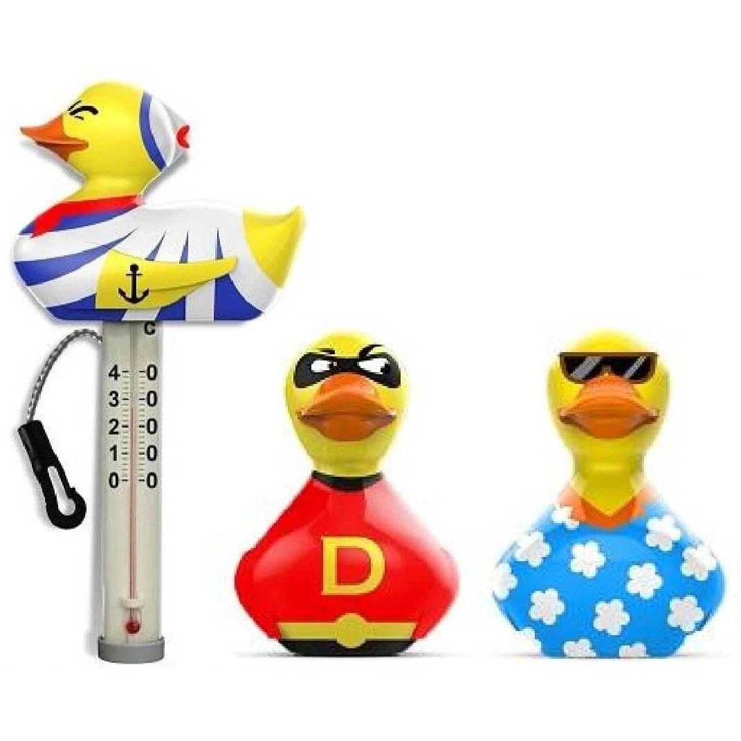 Gummiente Thermometer