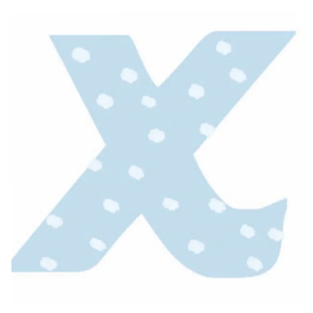 "Lilipinso Sticker blau Buchstabe x image"
