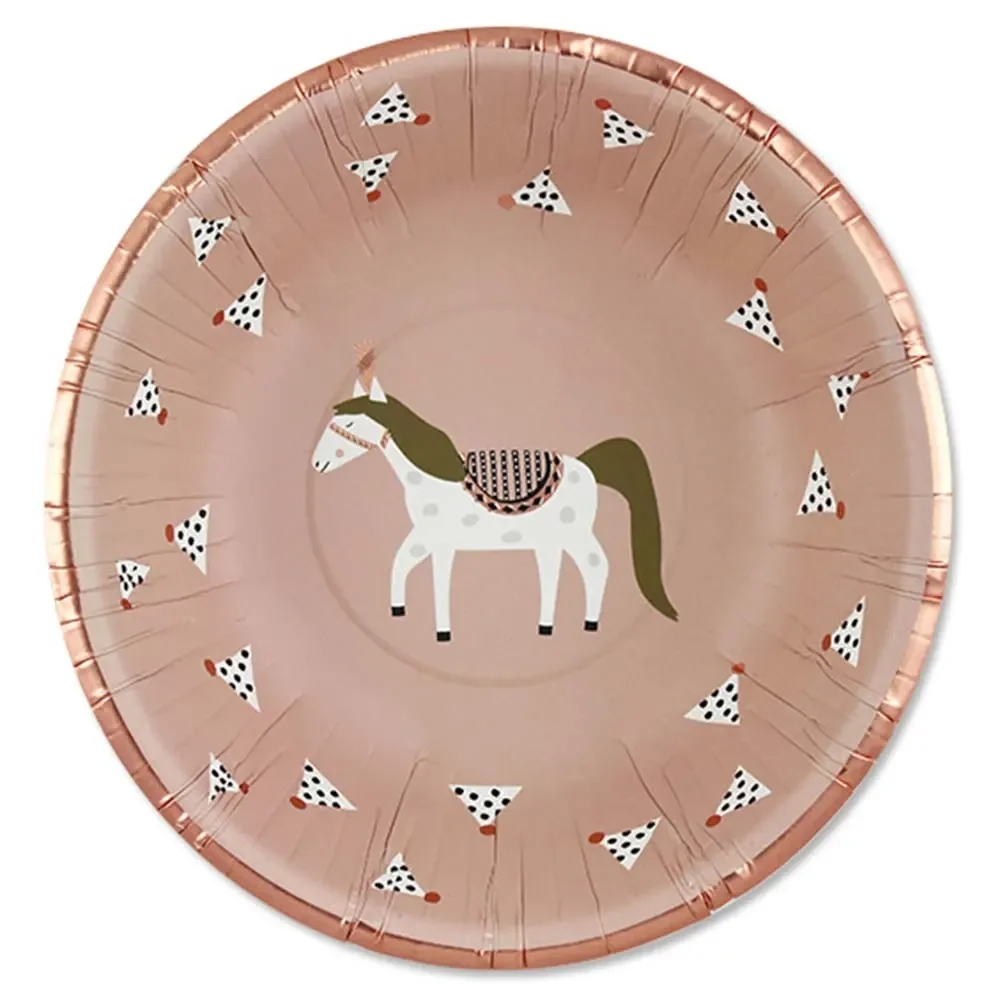 Ava & Yves Pappschale Set Zirkus Pferd