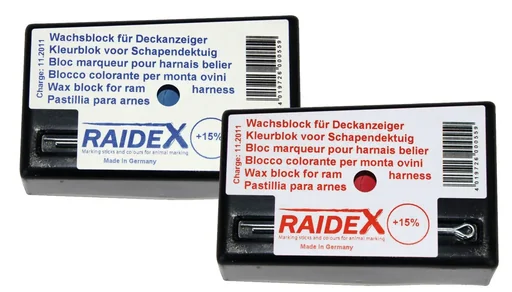 "Wachsfarbblock RAIDEX, blau image"