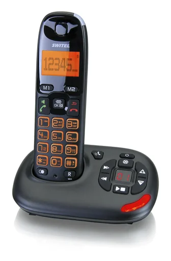 "Schnurloses DECT Telefon VITA DCT50071 mit Anrufbeantworter image"
