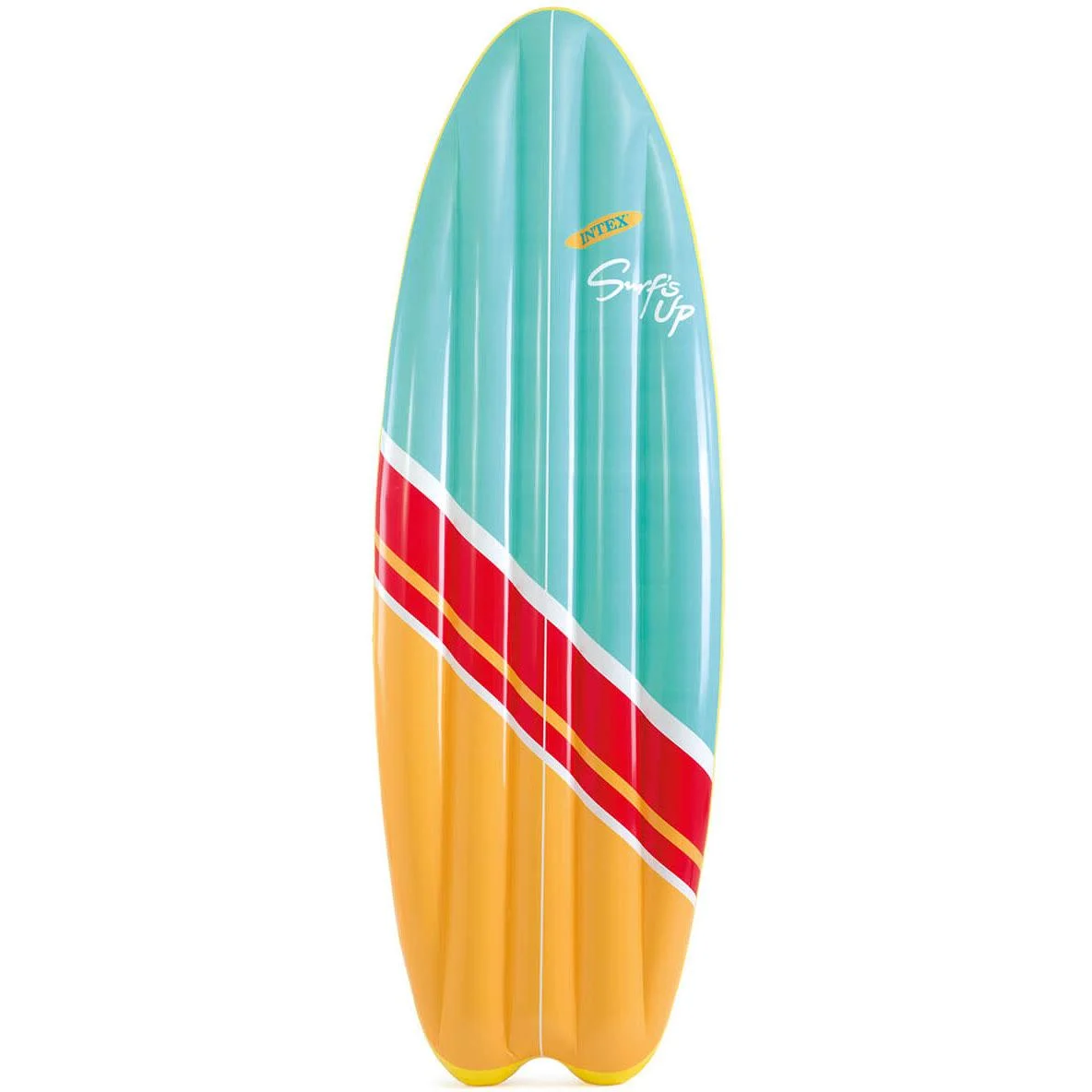 Surfbrett-blau / gelb