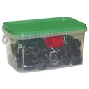 Ring-Isolator M. Doorl. Stützkübel 100 Stück inkl. Einschrauben