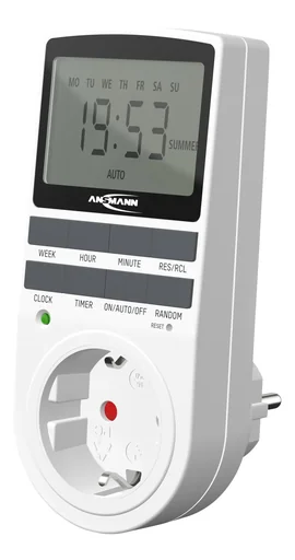 "Digitale Wochen - Zeitschaltuhr mit 10 EIN- / AUS-Schaltmöglichkeiten pro Tag image"