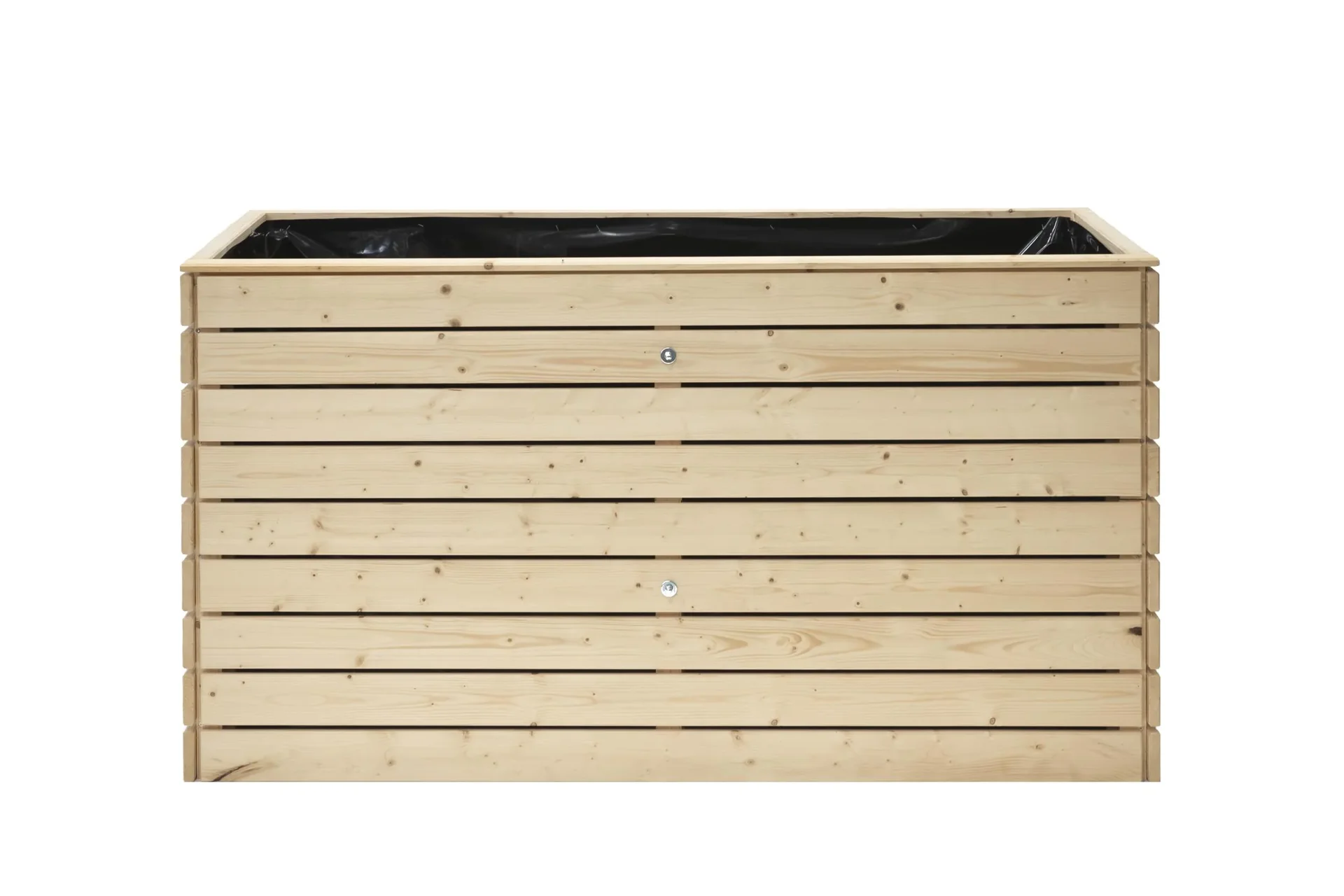 "Westmann Hochbeet Asket XL, 160×70×90 cm, Natur – Fichtenholz, rückenschonend image"