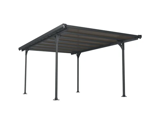 "Carport Verona 500x218x297 cm Grau image"
