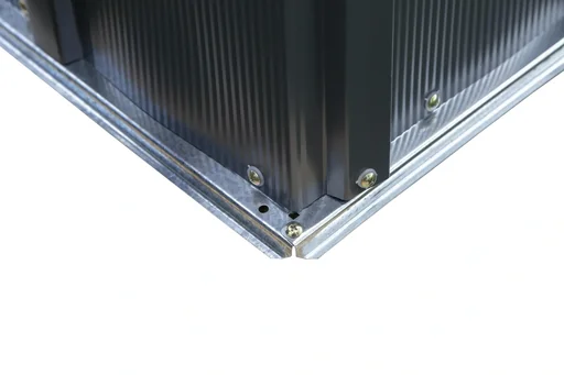 "Metallgerätehaus, grau, 194x151x190 cm image"