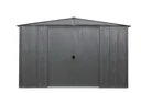 Metallgerätehaus, grau, 313x297x198 cm