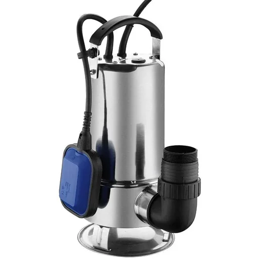 "Unterwasserpumpe 750W INOX-Edelstahl / Wasserpumpe / Teichpumpe / Poolpumpe / Abwasserpumpe / 13000 Liter pro Stunde image"