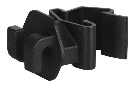 "T-Post Seilisolator, schwarz image"