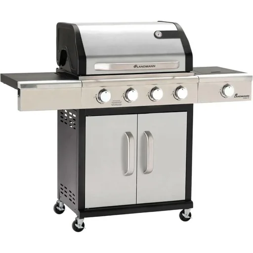 "Triton 4.1 silver gas barbecue - Gasgrill - BBQ - geeignet für 12 Personen image"
