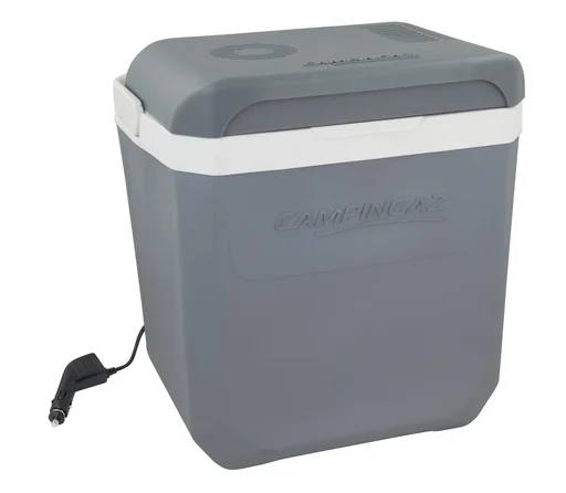 "Powerbox  Plus 28L  Thermoelektrische Kühlbox mit 28L Fassungsvermögen, antimikrobielle Innenwände, 12 V Stecker image"