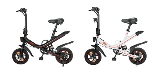 "Unisex Mini-Faltrad, 12 Zoll, Automatikschaltung, weiß, "City" image"