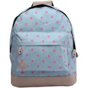 Rucksack Denim Polka Rosa