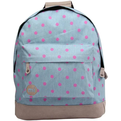 "Rucksack Denim Polka Rosa image"