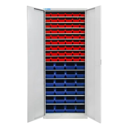 "Werkzeugschrank mit 78 Sichtlagerkästen image"