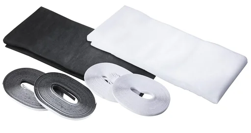 "Fliegengitter 130 x 150 cm, schwarz, 2 Stück image"