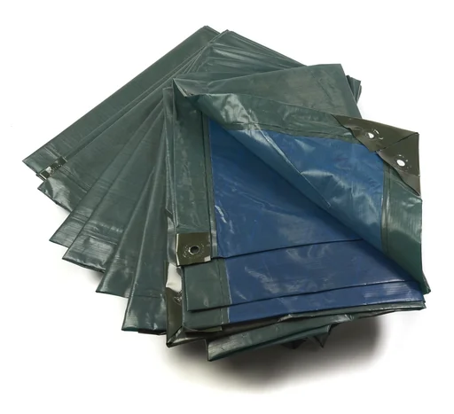 "Abdeckplane, grün/blau, extrem stark 150 g/m², 2 x 3 m image"