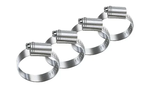 "Schlauchschellen-Set 4-teilig, verzinkt 10-16 mm image"