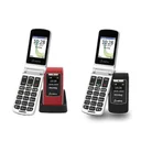 Großtasten-Klapphandy 4G mit Notruftaste, USB-C Anschluss, schwarz