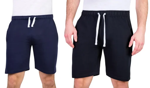 "Shorts aus Baumwolljersey, Farbe schwarz, Gr.2XL image"