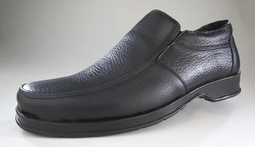"Lederslipper Air Comfort, Farbe schwarz, Gr.44 image"