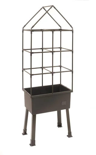 "5 in1 Pflanzsystem / Hochbeet „Spitzbergen“, Größe L, 40 x 40 x 128 cm, Füße 33 cm image"