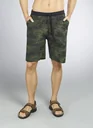 Bermuda Shorts, Farbe camouflage/grün/schwarz, Gr.3XL