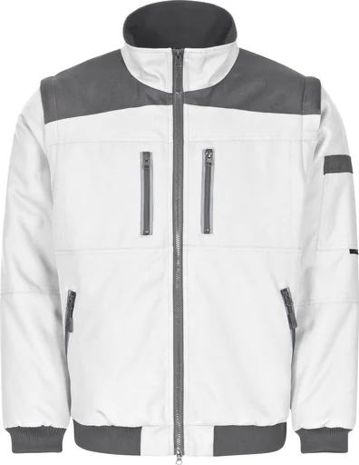 "Funktionsblouson, weiss-grau, Gr. XXL image"
