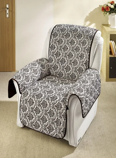 "Wende-Sesselschoner, Schonbezug, Braun image"