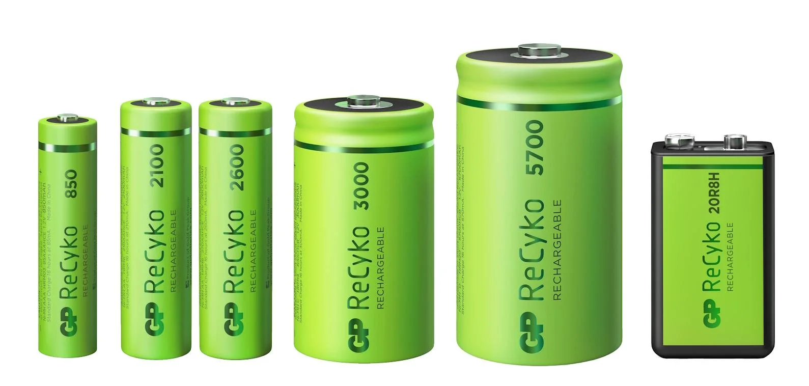 ReCyko 9V Block NiMH Akku mit 200 mAh, 1,2V - 1 Stück