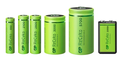"ReCyko 9V Block NiMH Akku mit 200 mAh, 1,2V - 1 Stück image"