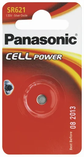 "Silberoxid Knopfzelle SR621 / V364, 6,8 x 2,15 mm, 1 Stück image"