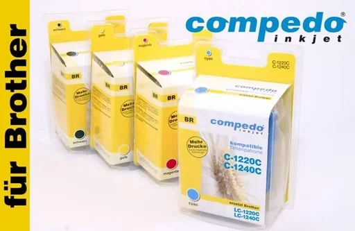 "Druckerpatrone für Brother LC1240M01 magenta image"