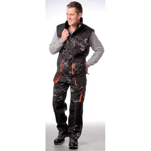 "Arbeits Bundhose, Farbe camouflage, Gr. 48 image"