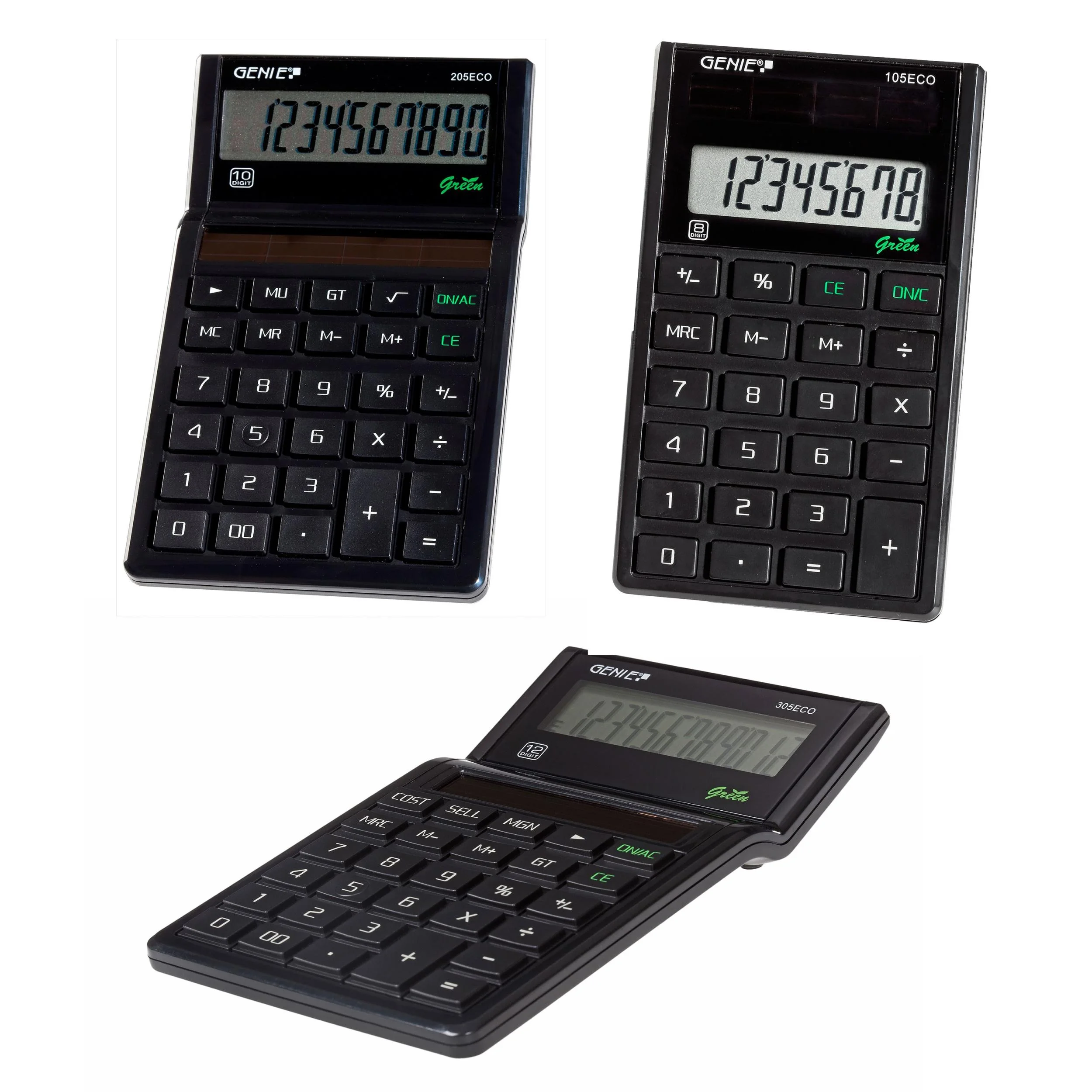 Solar Taschenrechner, 12stellig mit Business Funktionen