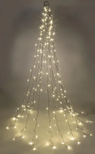 "Lichterschnüre mit 160 LEDs - 8 Stränge je 2m image"